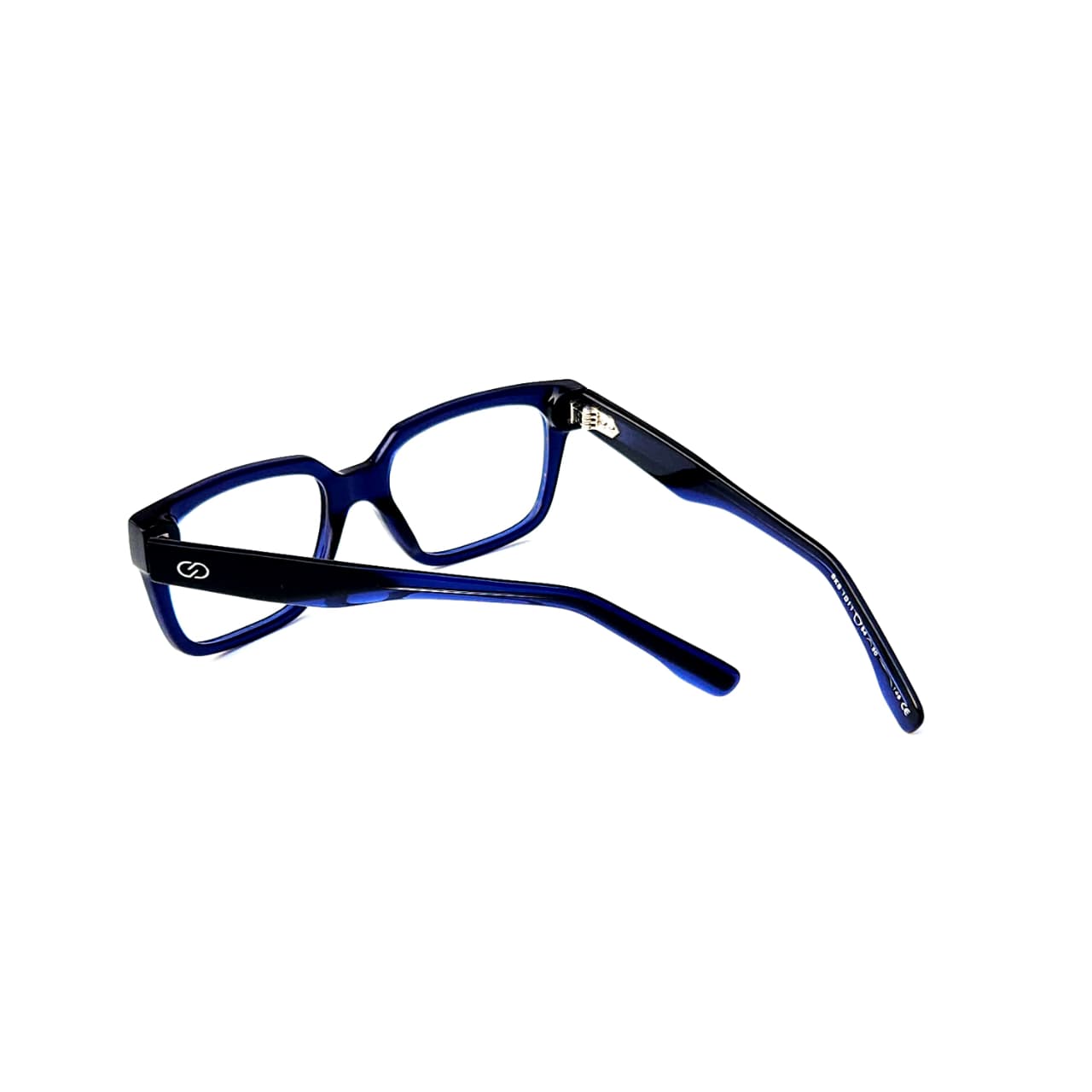 skechers sks 1011 executive square eyeglasses – crystal amber gradient acetate with visible wire core (size: 54 20)