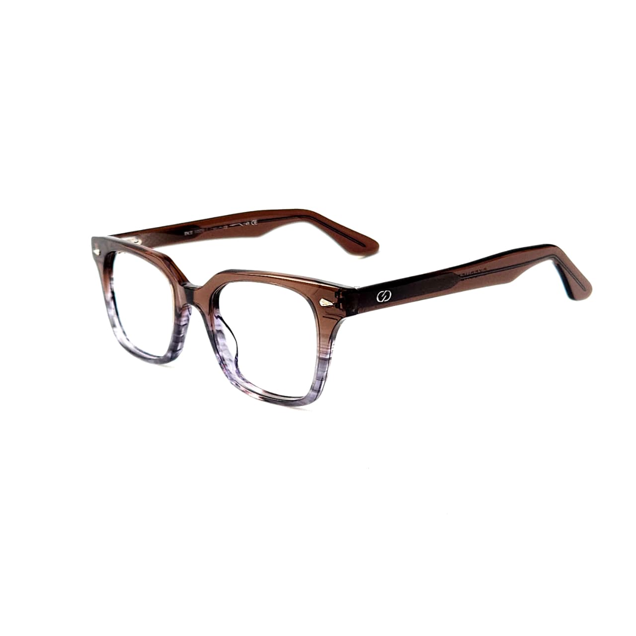 Skechers SKS 1009 Premium Square Eyeglasses – Gradient Acetate Frames for Men & Women (Size: 50-22)