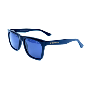 SKECHERS SQUARE POLARISED SUNGLASSES FOR MEN & WOMEN BLACK