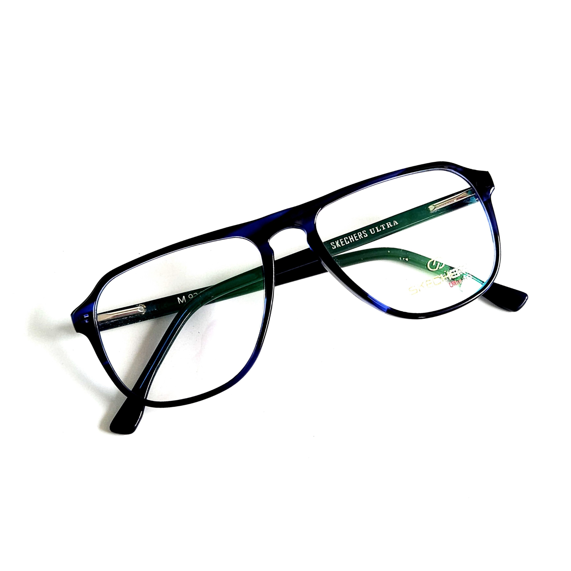 Skechers Ultra M-924 Blue Acetate Eyeglasses - Image 5