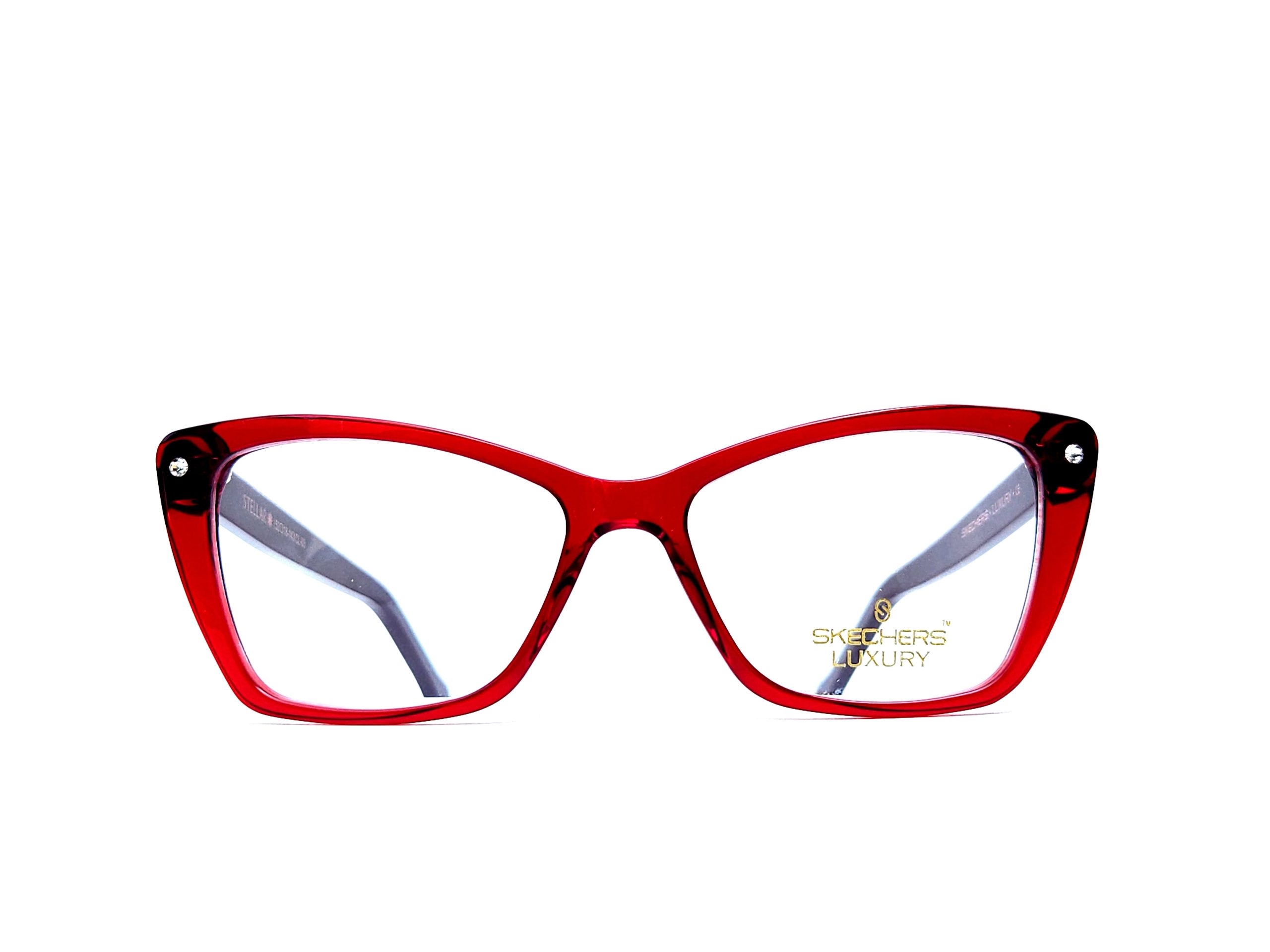 SKECHERS EYEWEAR – DESIGNER CATEYES FOR WOMEN RED - Image 4