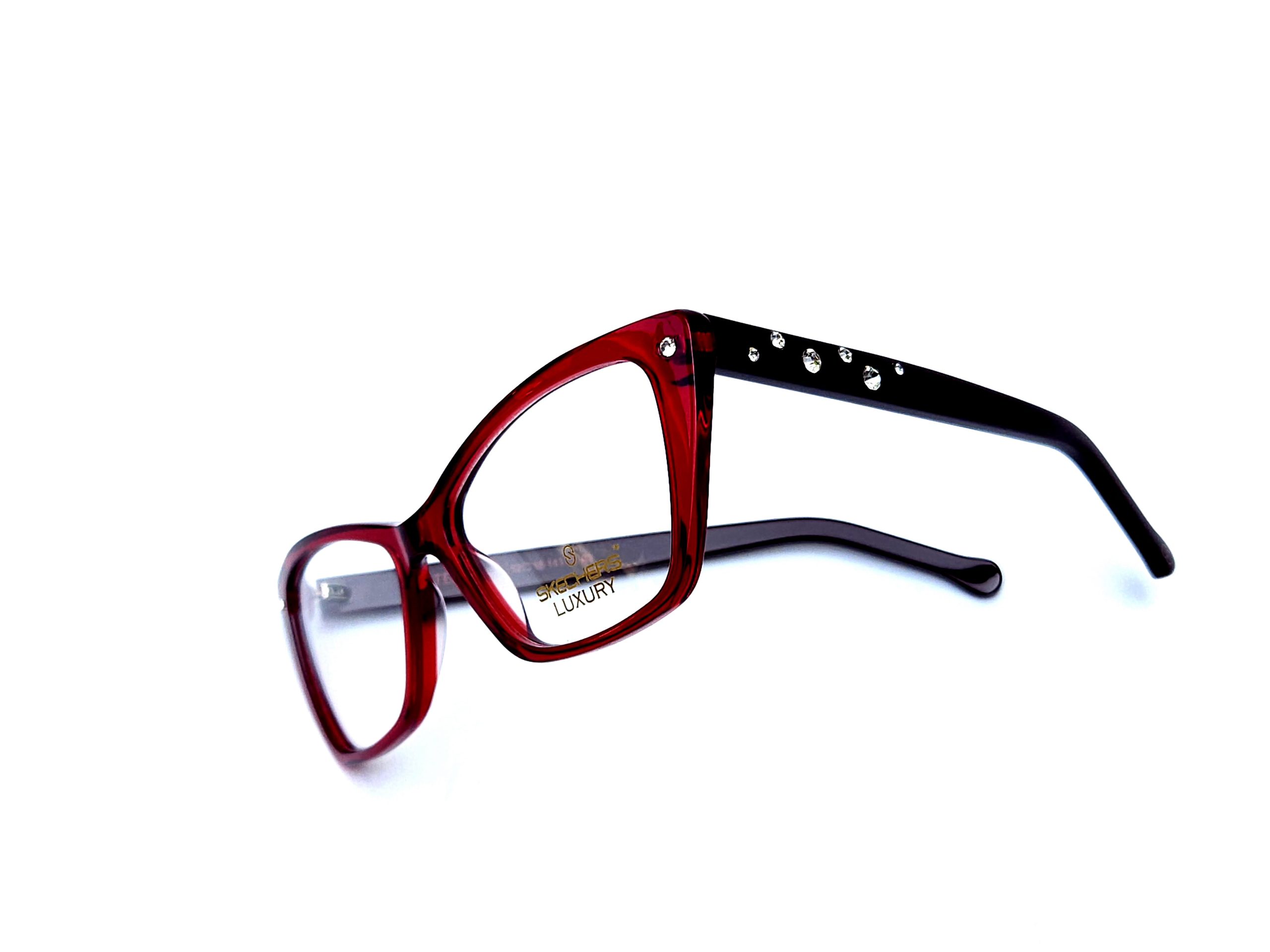 SKECHERS EYEWEAR – DESIGNER CATEYES FOR WOMEN RED - Image 6