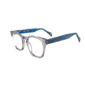 Skechers Anti-Blue Light Acetate Round Eyeglasses M701 49-23 Grey
