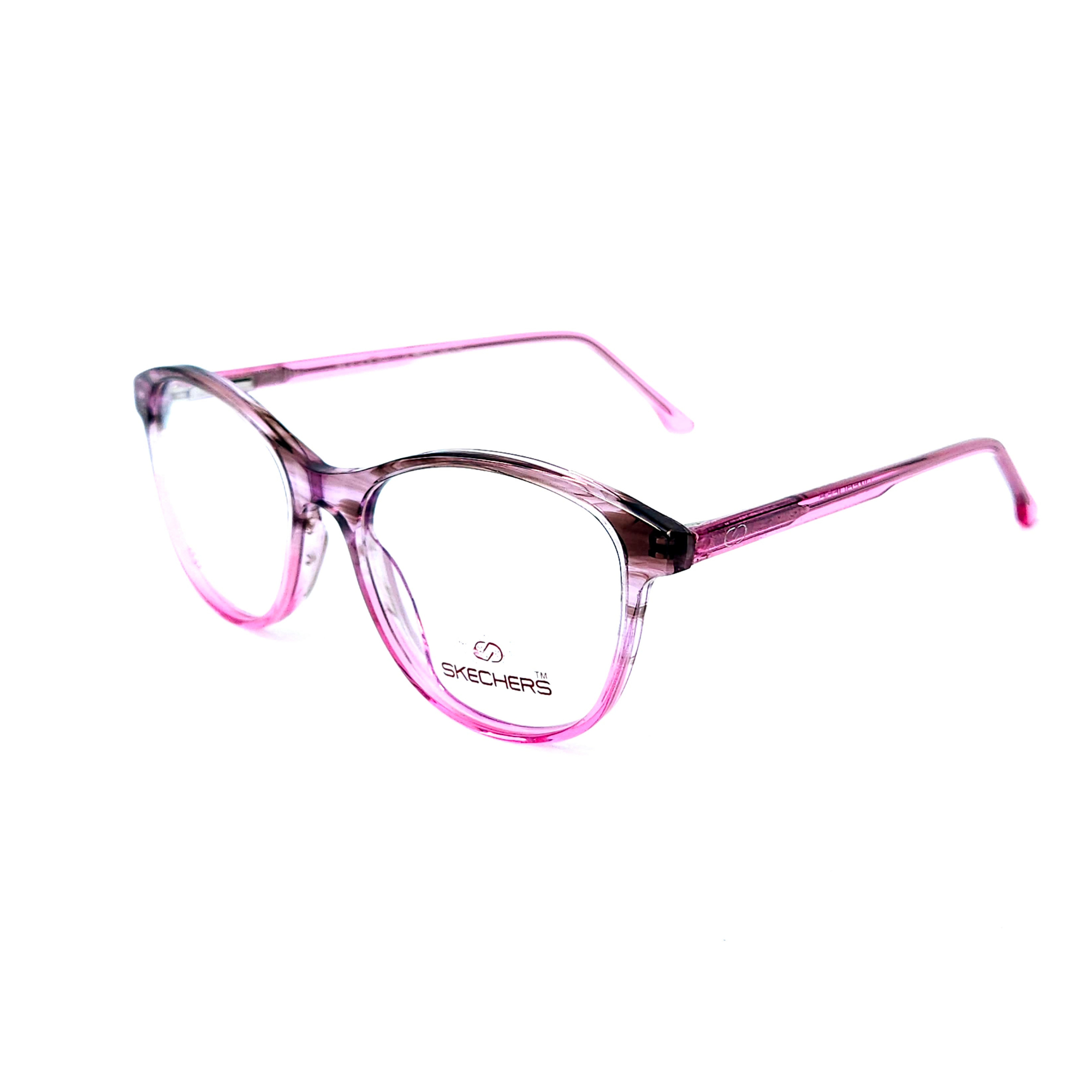Skechers Women's Anti-Blue Light Round Eyeglasses M614 52-19