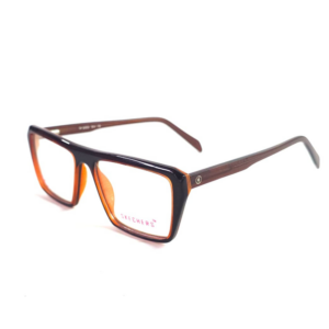 Skechers Men's Anti-Blue Light Rectangle Eyeglasses M653 53-18 Brown