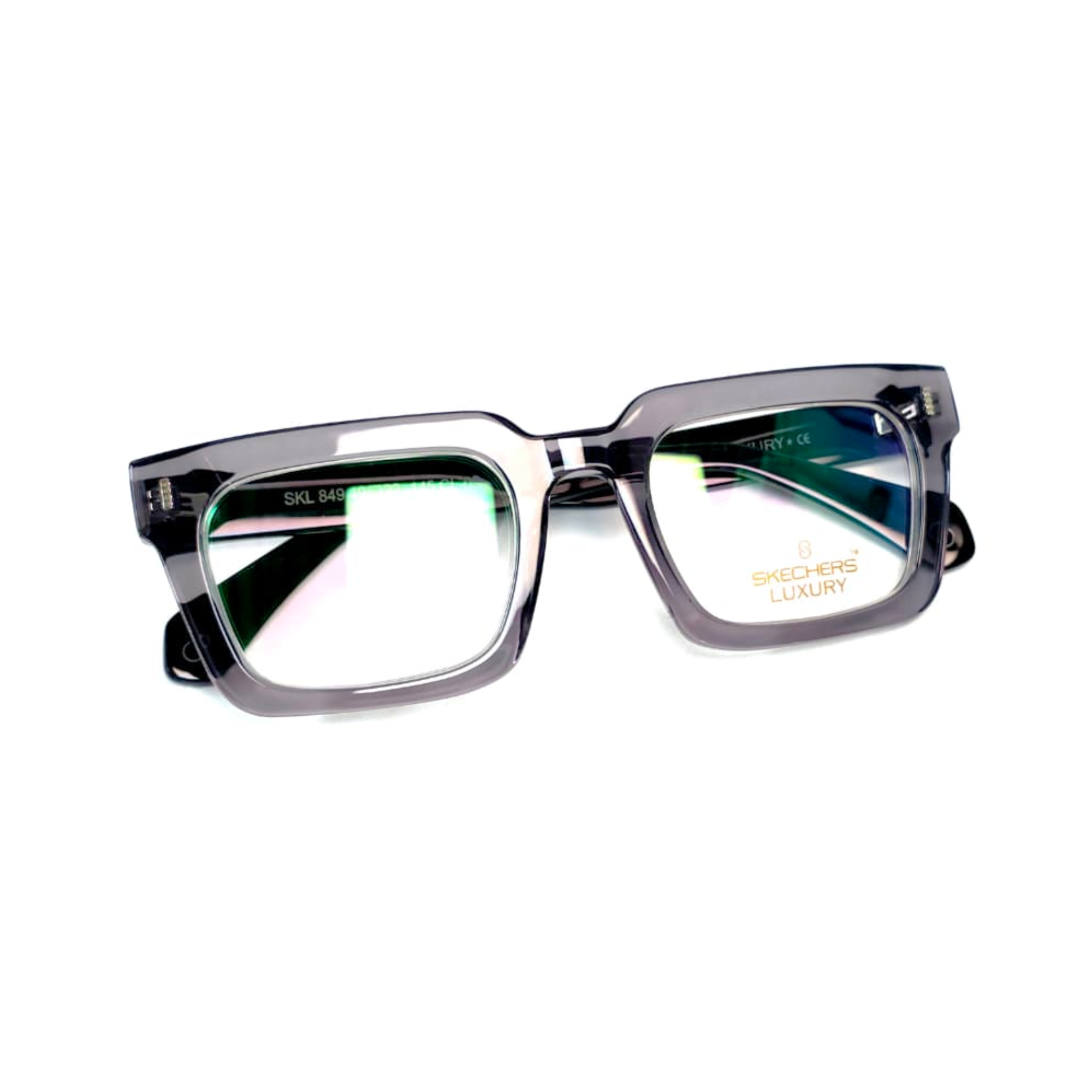 Skechers Luxury SKL849 Premium Acetate Rectangle Eyeglasses Frame | 49-22 - Image 5