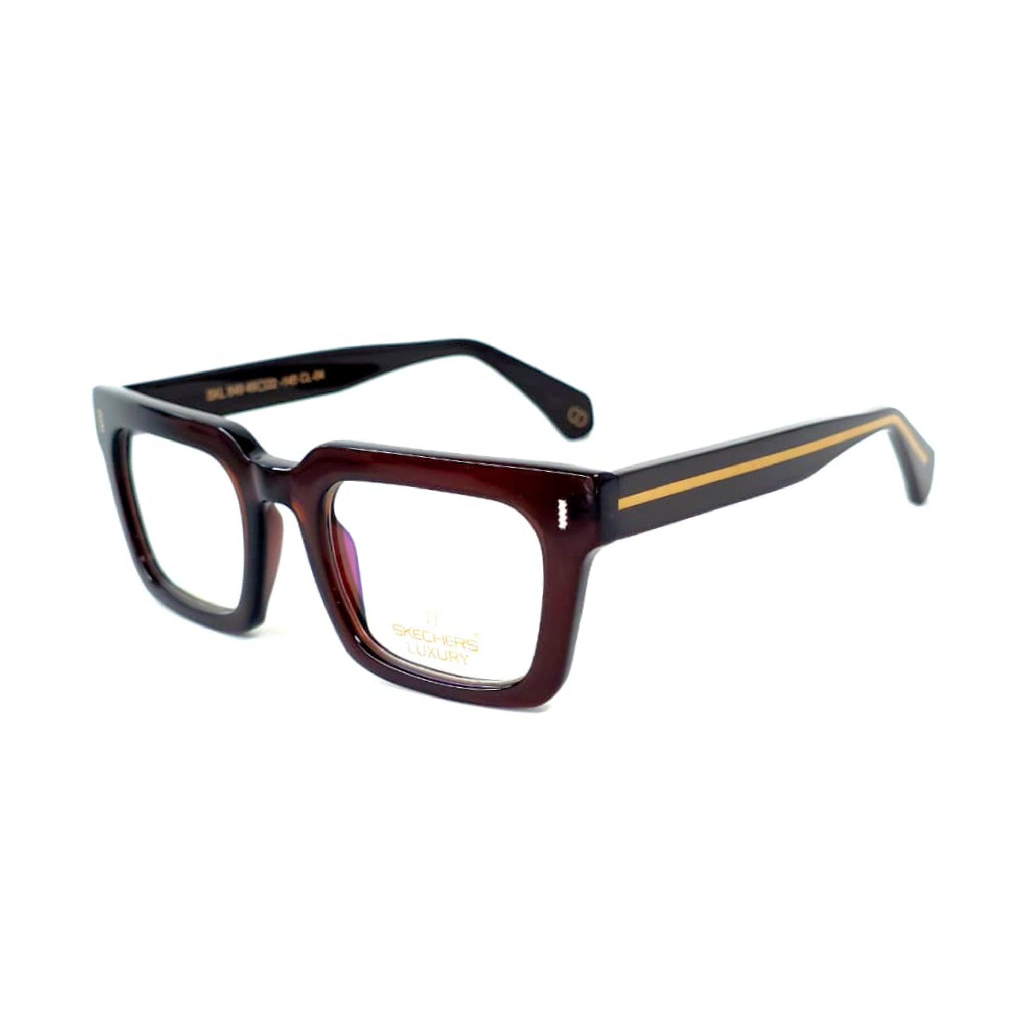 Skechers Luxury SKL849 Premium Acetate Rectangle Eyeglasses Frame | 49-22