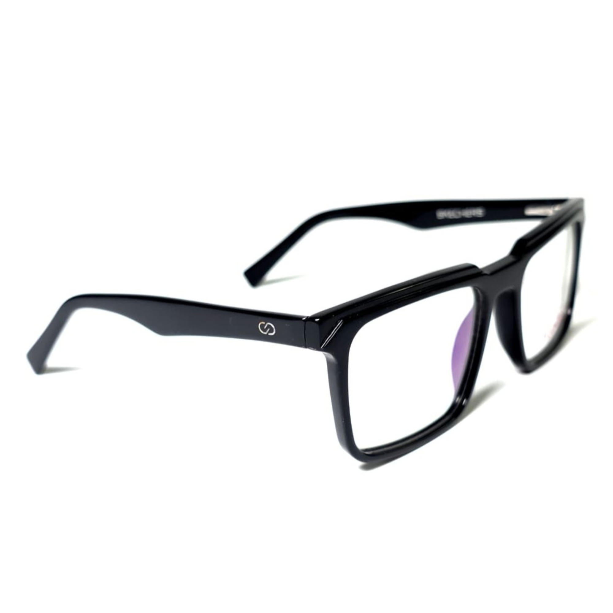 Skechers Men's Anti-Blue Light Rectangle Acetate Eyeglasses M741 53-20 - Image 2