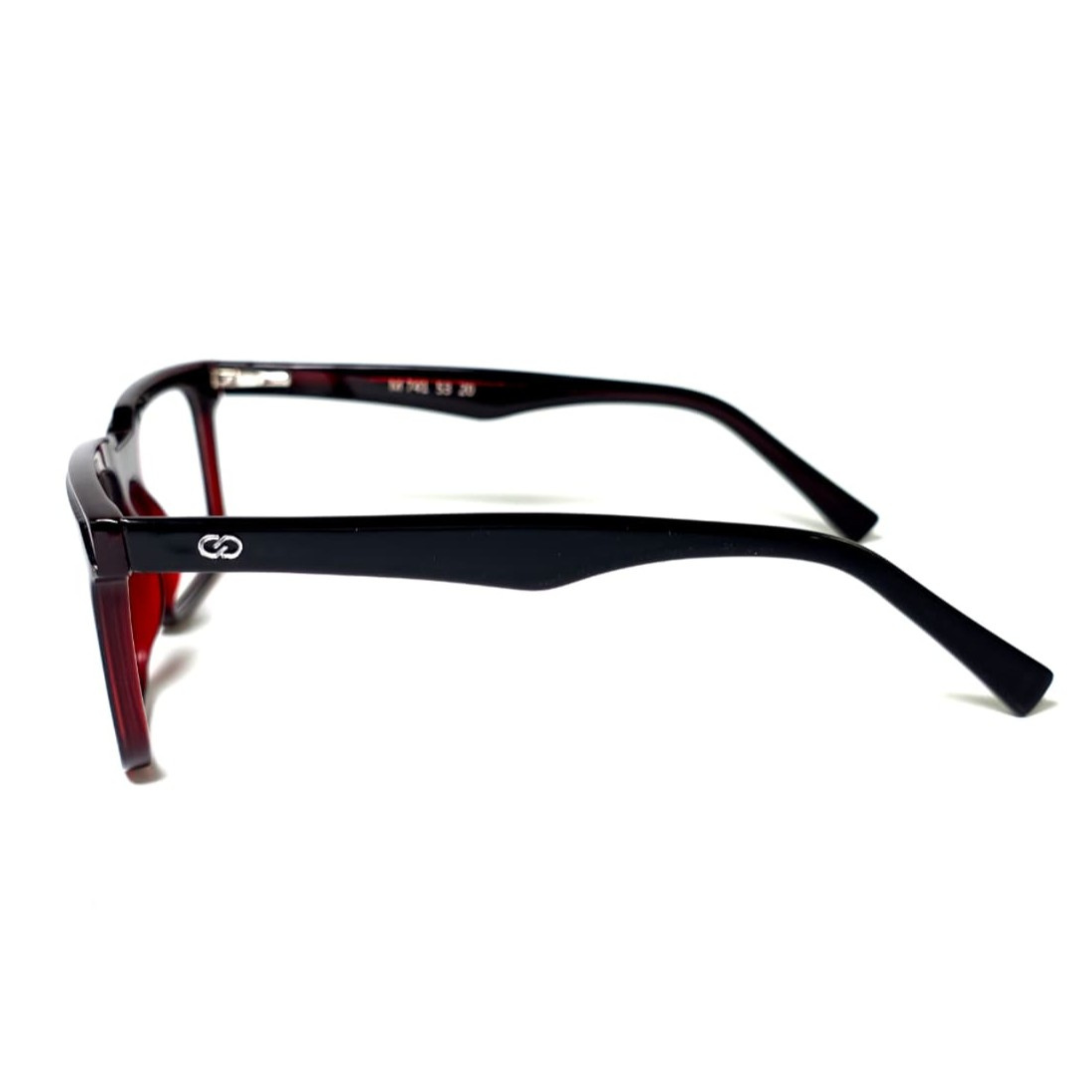 Skechers Men's Anti-Blue Light Rectangle Acetate Eyeglasses M741 53-20 - Image 3