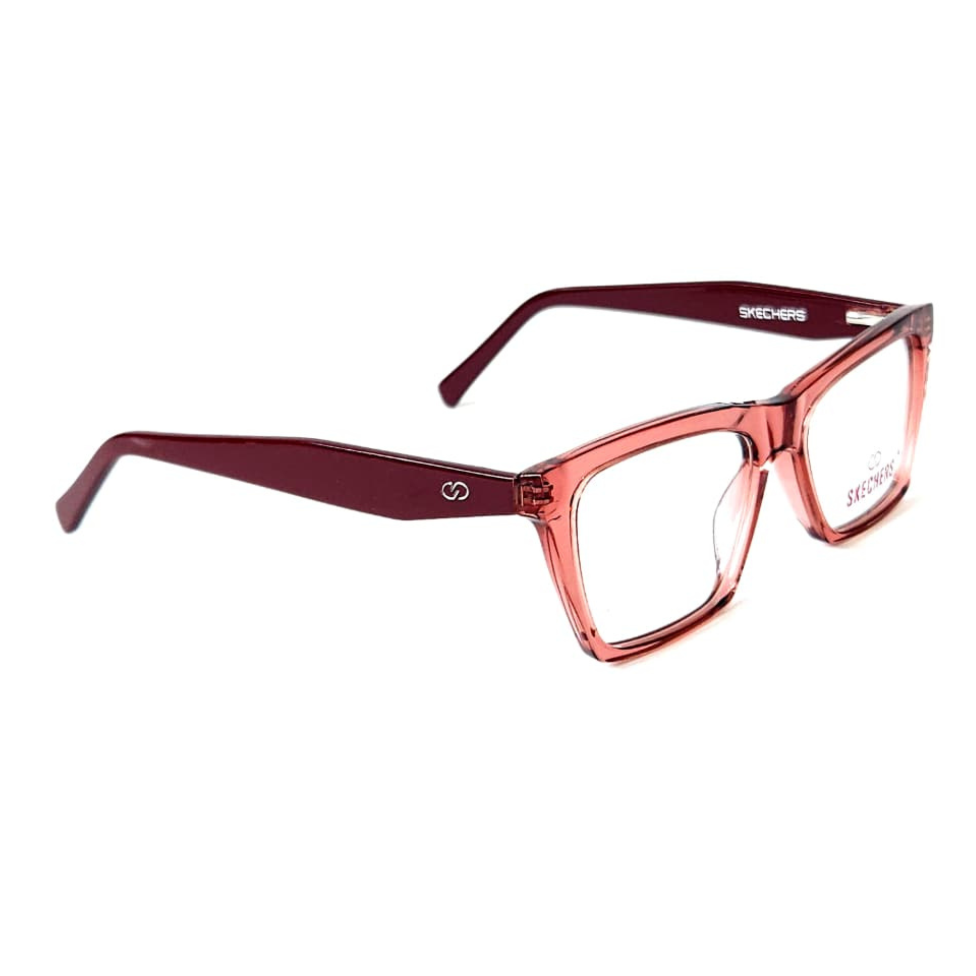 Skechers Women's Anti-Blue Light Cat Eye Acetate Eyeglasses 593 53-18 - Image 3