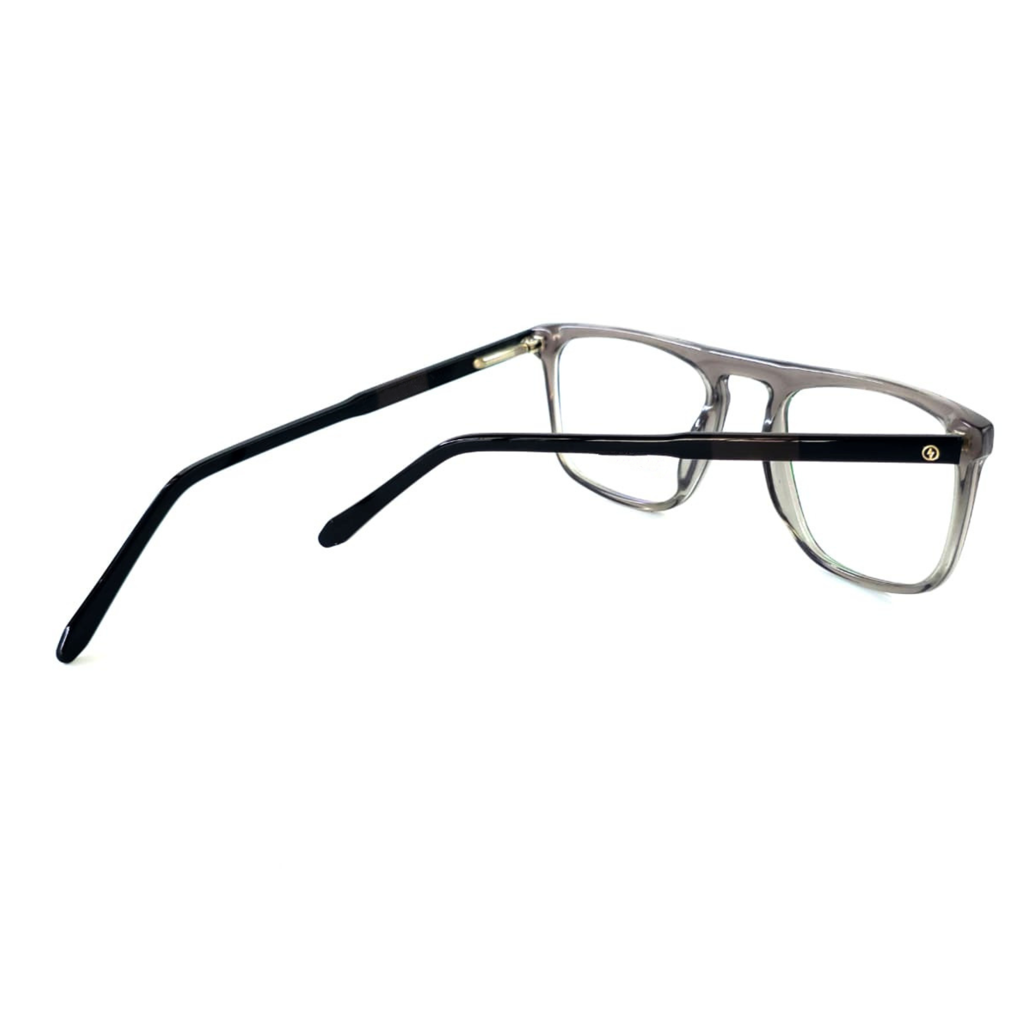 Skechers Men's Anti-Blue Light Navigator Eyeglasses M649 51-21 Grey - Image 2