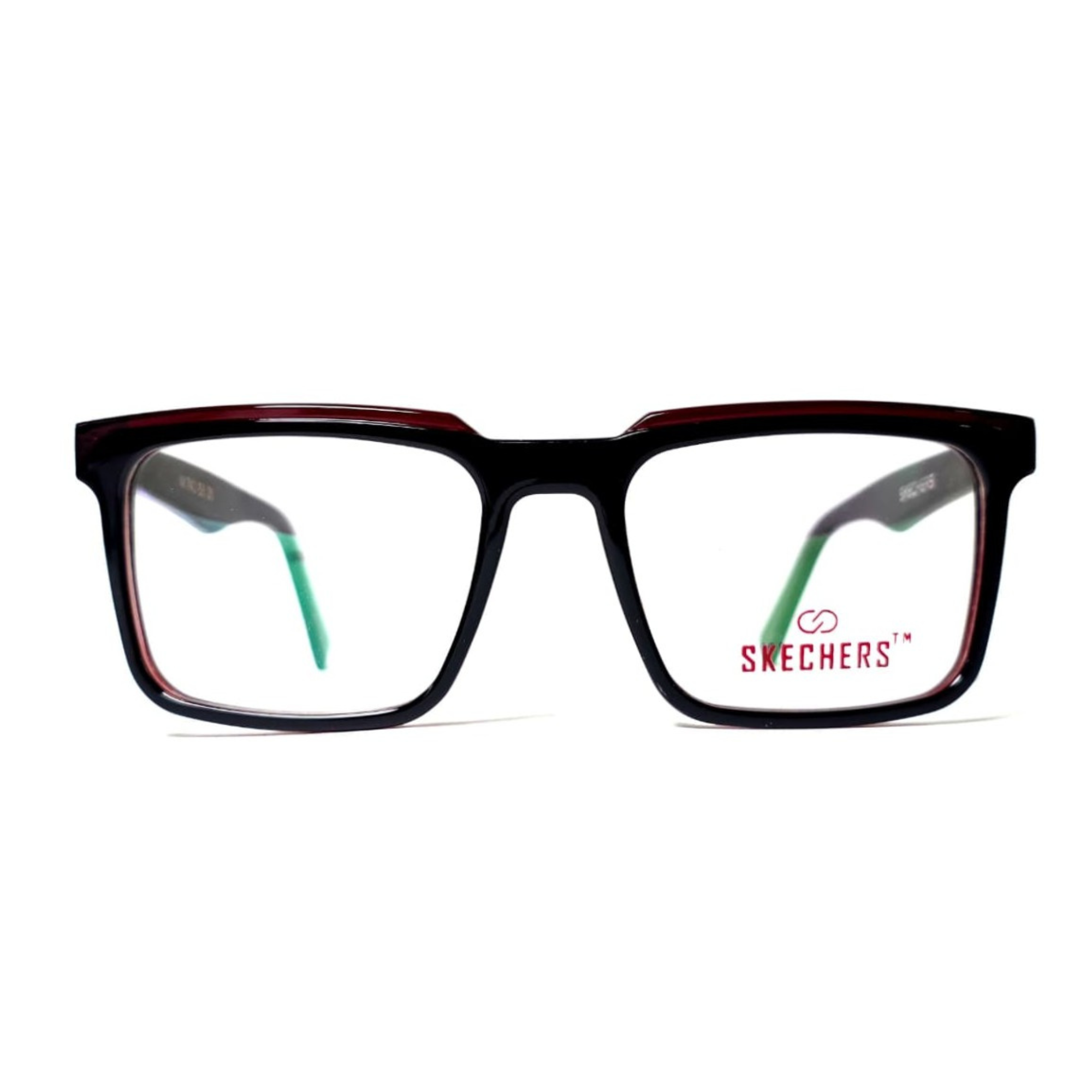 Skechers Men's Anti-Blue Light Rectangle Acetate Eyeglasses M741 53-20 - Image 4