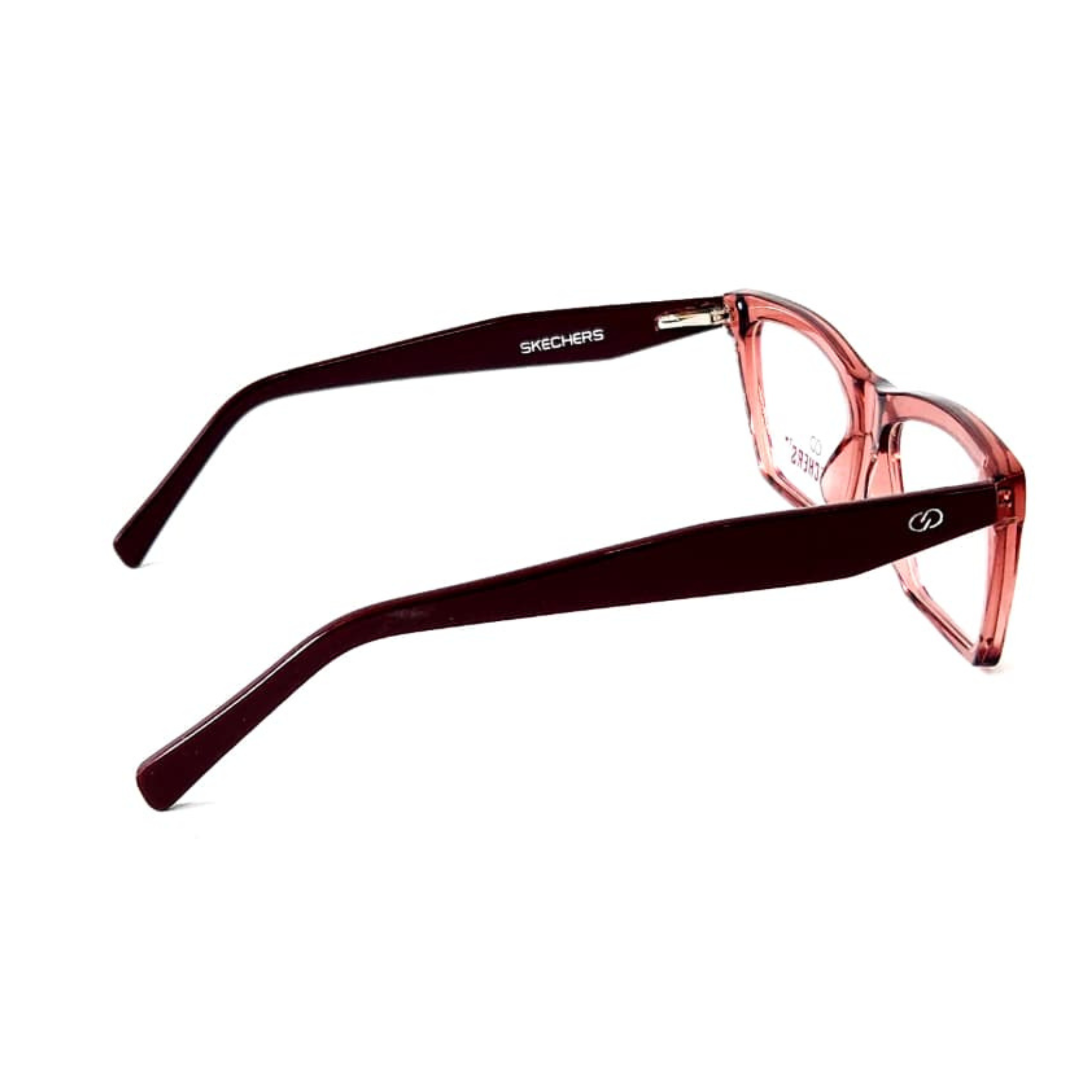 Skechers Women's Anti-Blue Light Cat Eye Acetate Eyeglasses 593 53-18 - Image 2