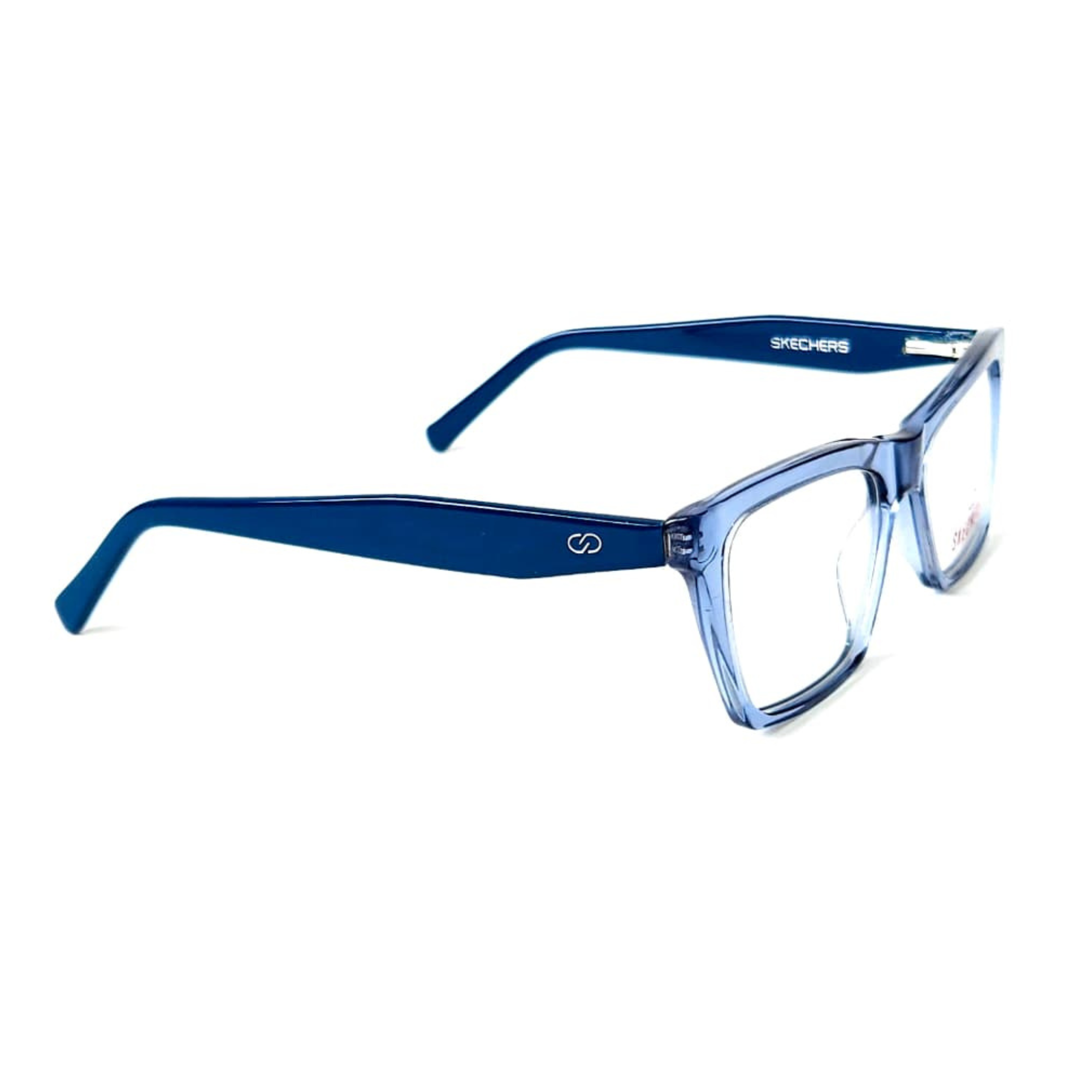 Skechers Women's Anti-Blue Light Cat Eye Acetate Eyeglasses 593 53-18 - Image 3