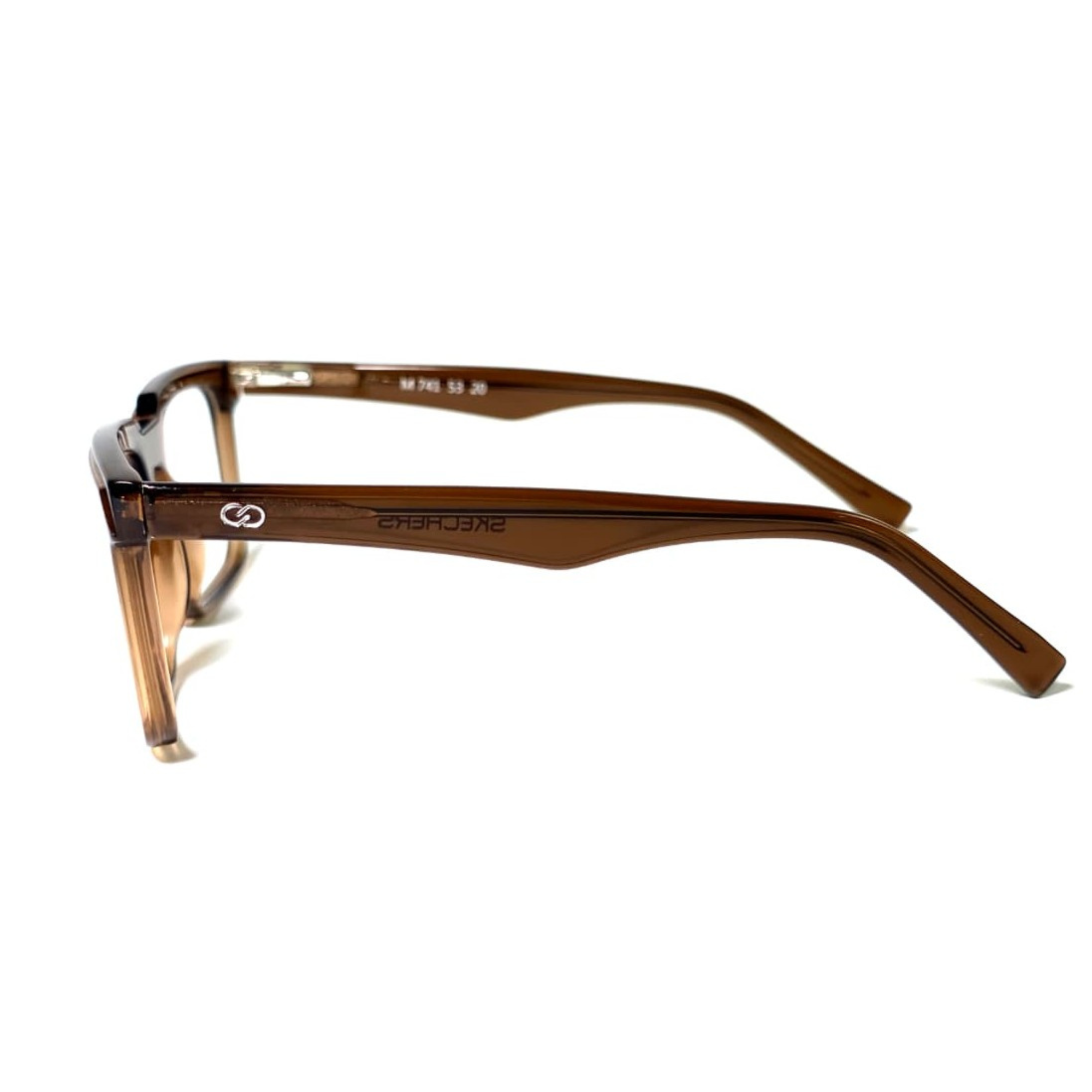 Skechers Men's Anti-Blue Light Rectangle Acetate Eyeglasses M741 53-20 - Image 3