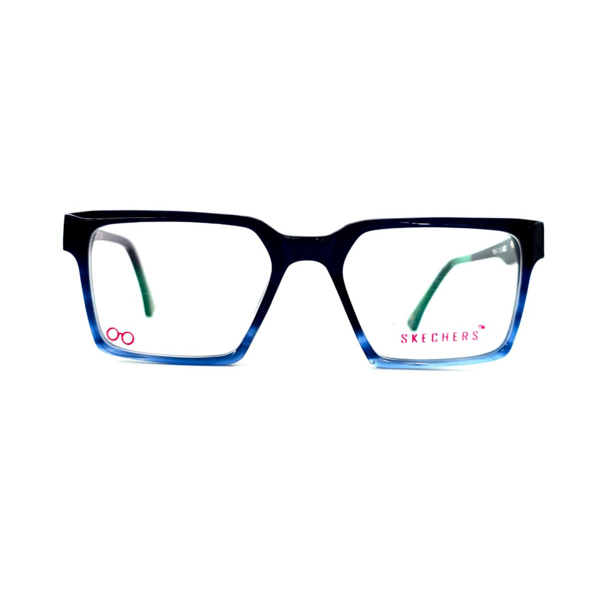 Skechers Men's Anti-Blue Light Square Eyeglasses M666 51-20 - Image 3