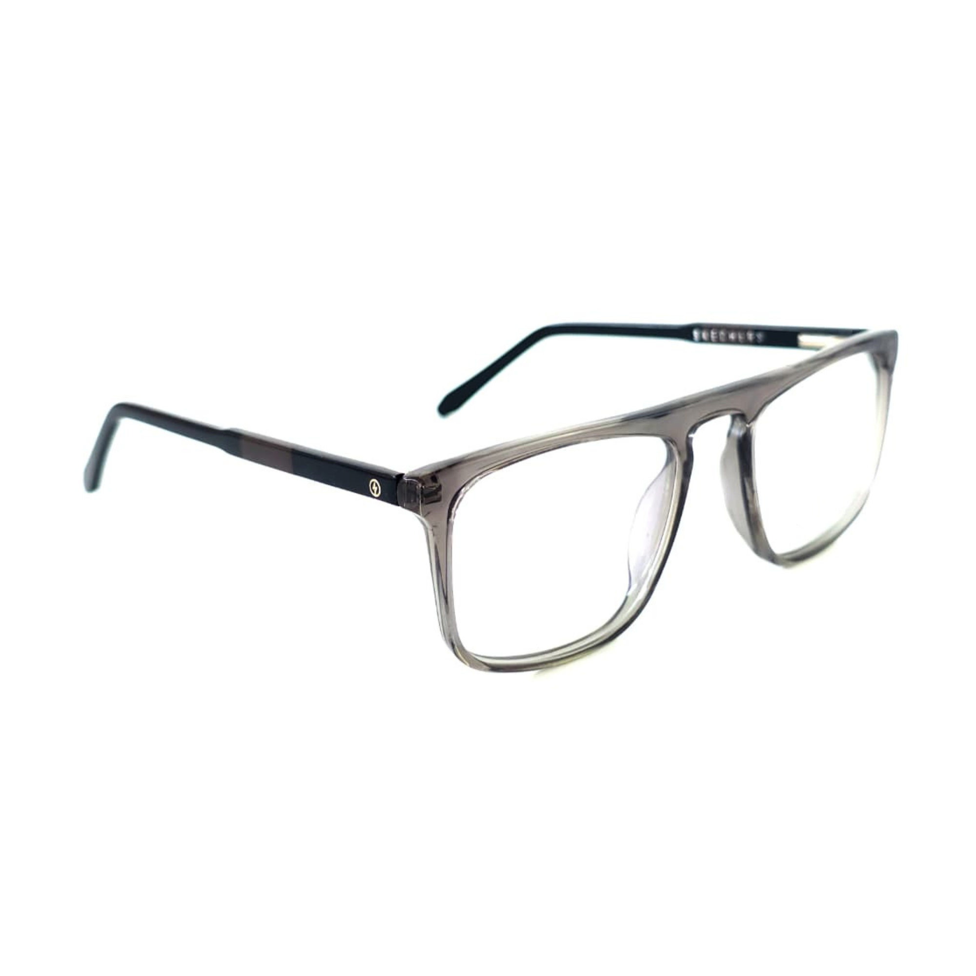 Skechers Men's Anti-Blue Light Navigator Eyeglasses M649 51-21 Grey - Image 4