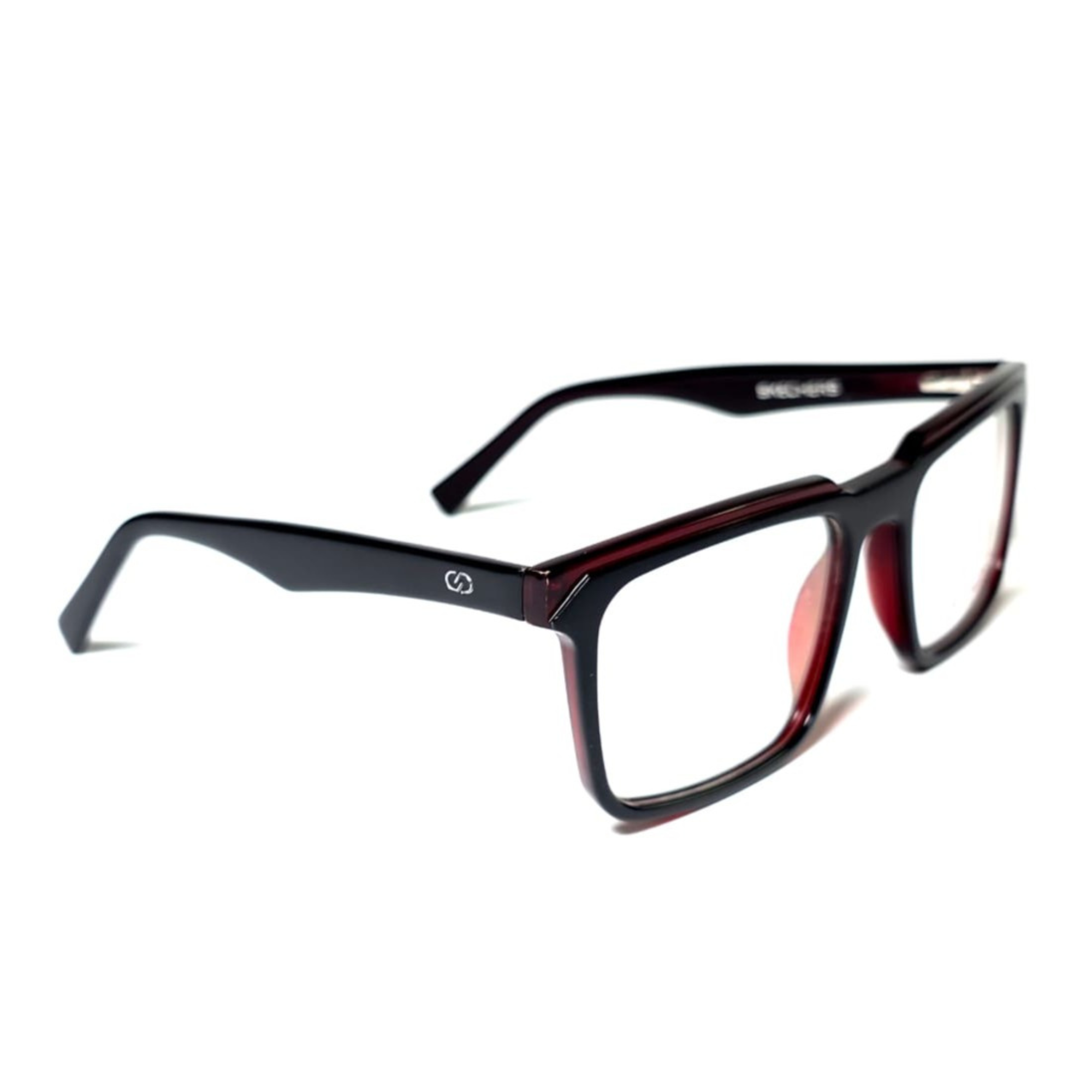 Skechers Men's Anti-Blue Light Rectangle Acetate Eyeglasses M741 53-20 - Image 5