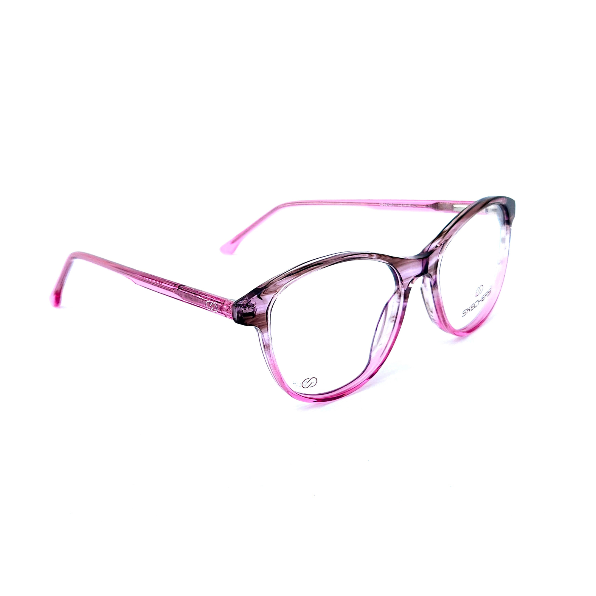 Skechers Women's Anti-Blue Light Round Eyeglasses M614 52-19 - Image 5