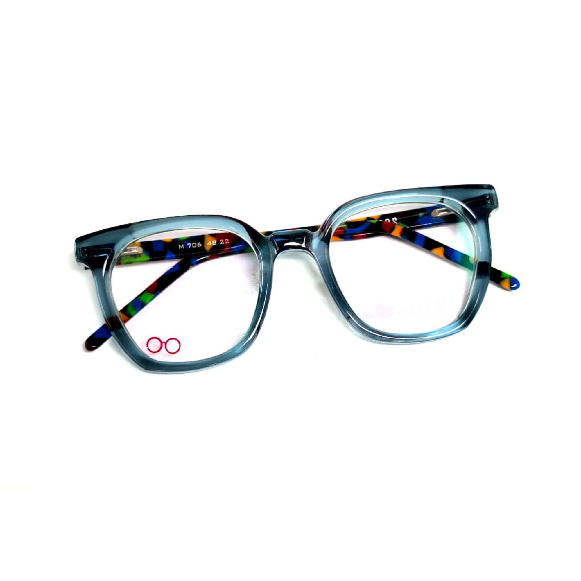 Skechers Anti-Blue Light Premium Acetate Panto Eyeglasses M706 48-22 - Image 5