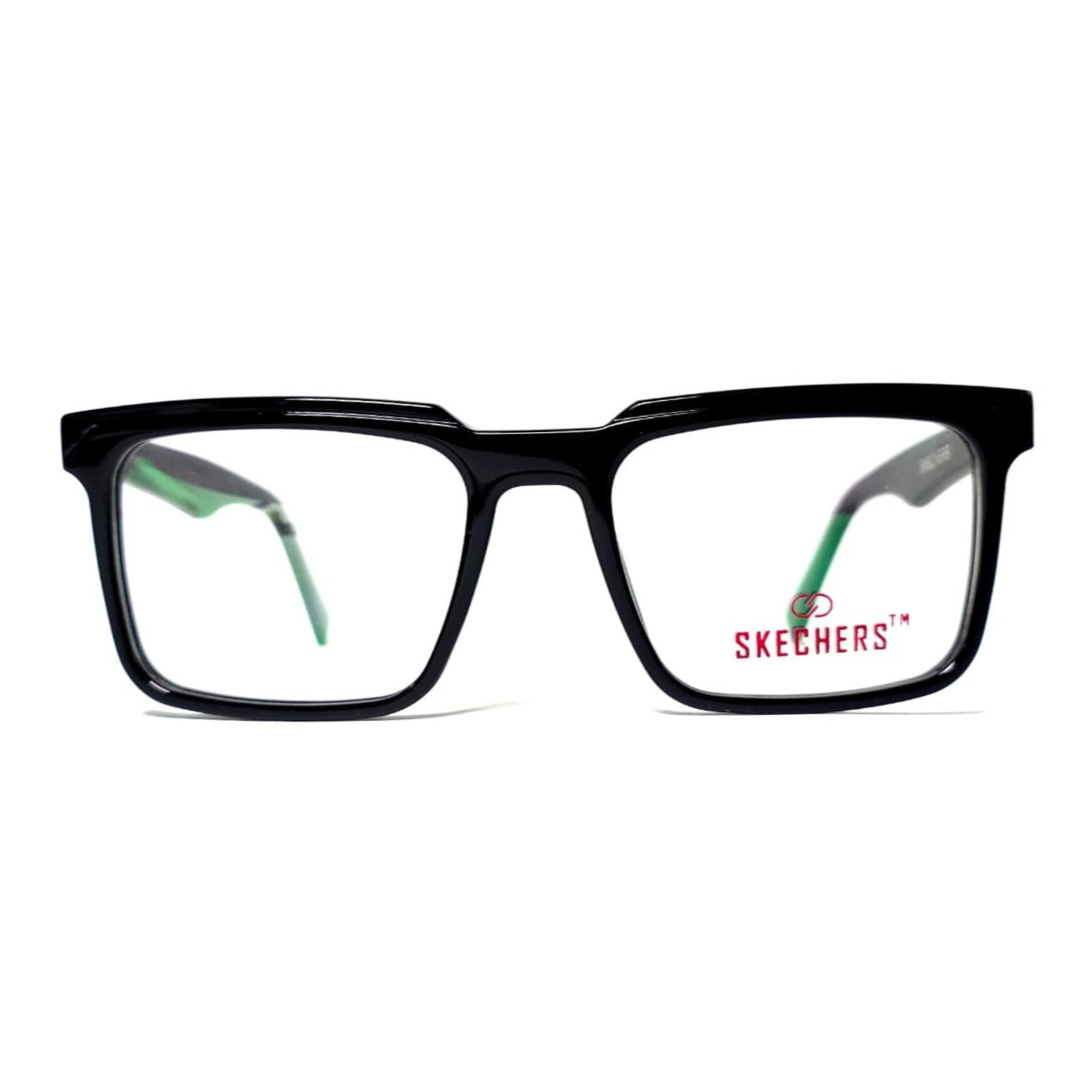 Skechers Men's Anti-Blue Light Rectangle Acetate Eyeglasses M741 53-20 - Image 5
