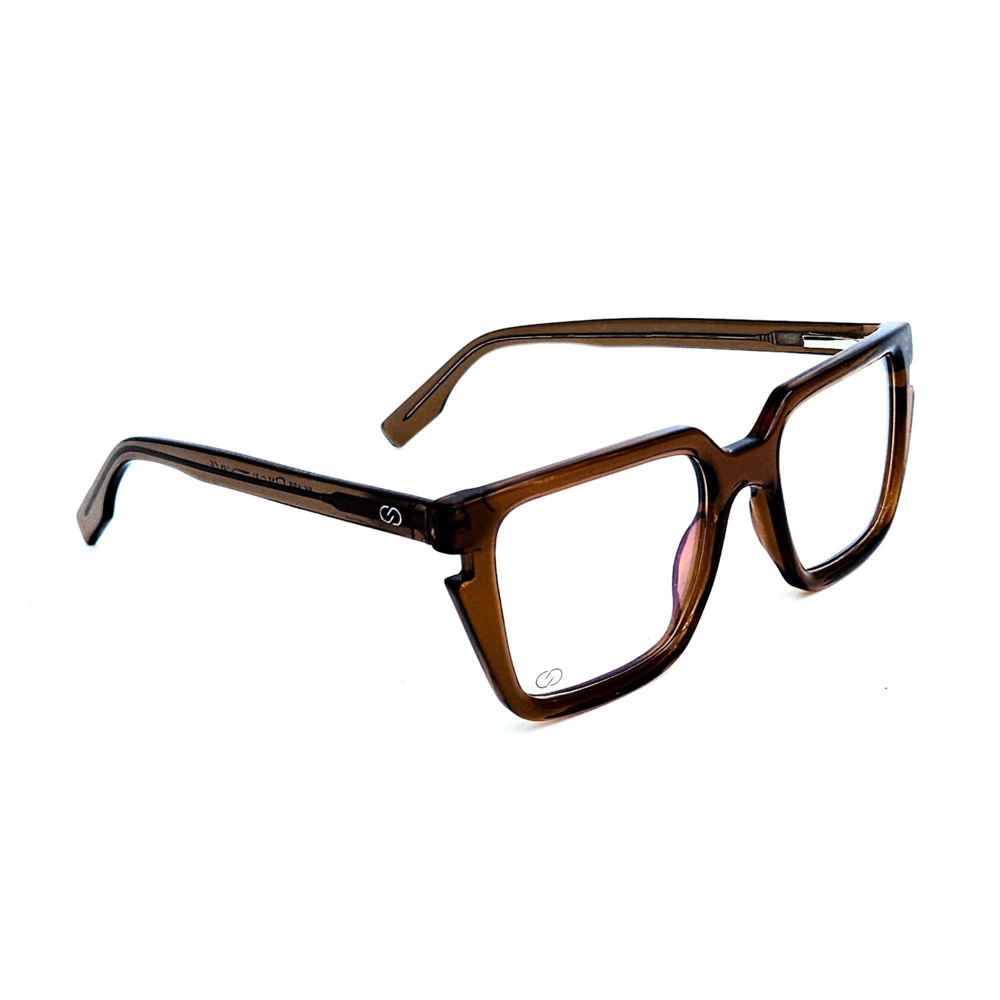 Skechers Men's Anti-Blue Light Square Eyeglasses SK698 52-21Brown - Image 4