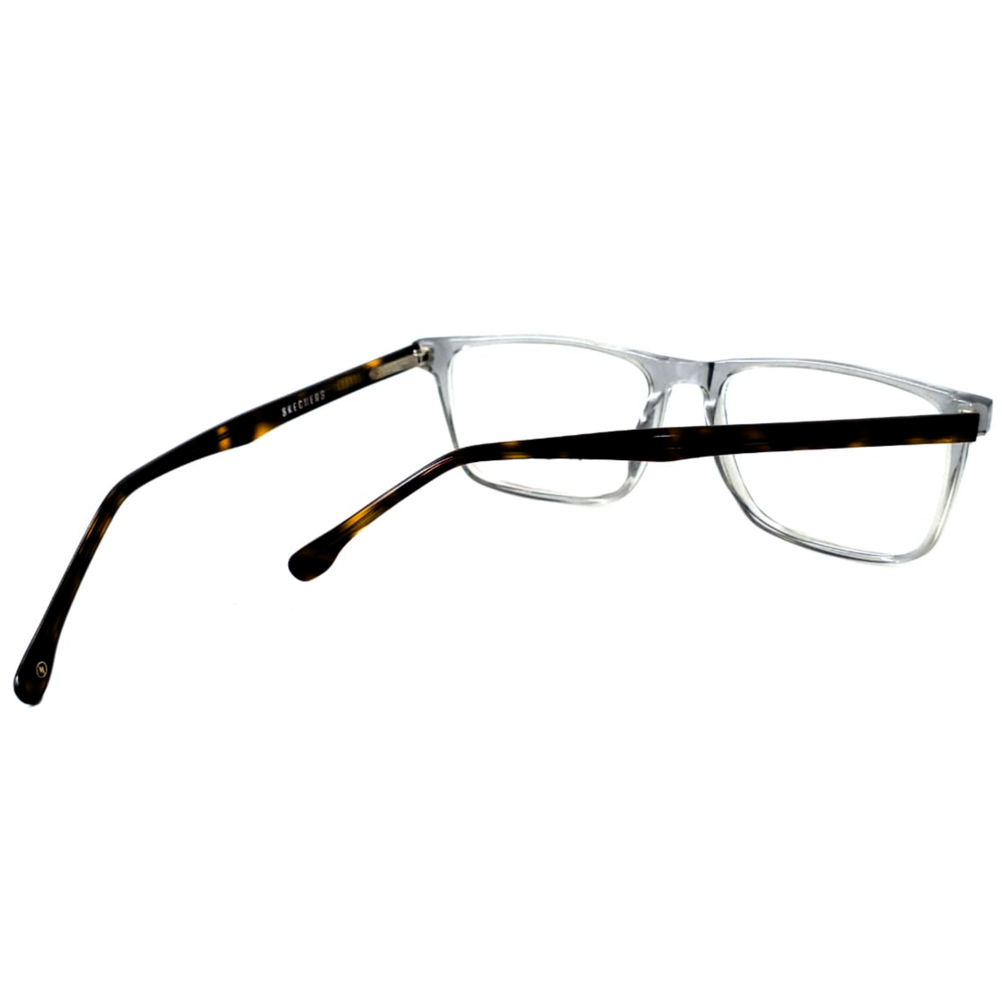 Skechers Men's Anti-Blue Light Rectangle Acetate Eyeglasses 669 54-18 - Image 2