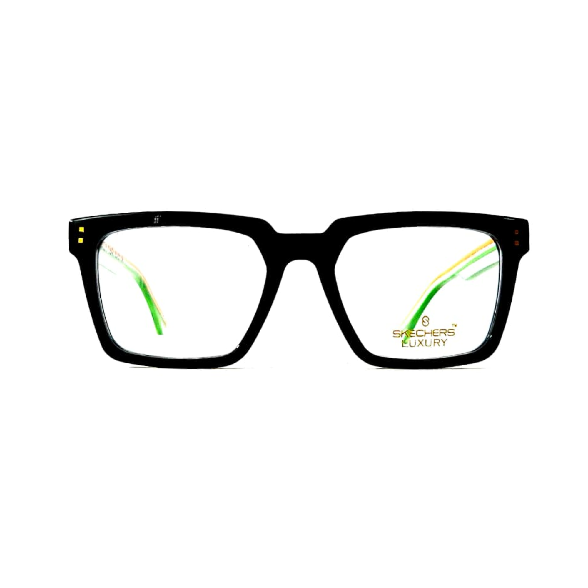 Skechers Luxury eyeglasses for men premium acetate square frame